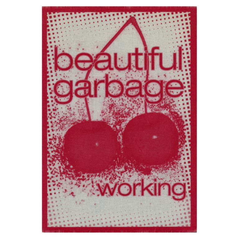 Garbage 2001 Beautiful Garbage Concert Tour Working Backstage Pass