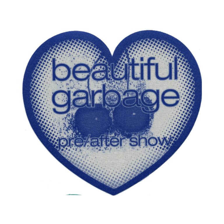 Garbage 2001 Beautiful Garbage Concert Tour Preshow Backstage Pass