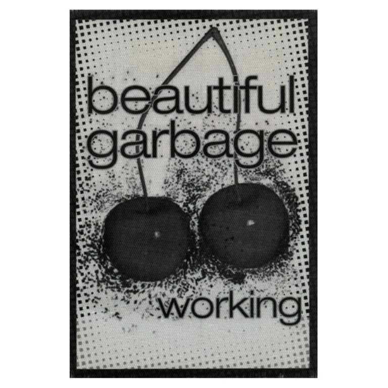 Garbage 2001 Beautiful Garbage Concert Tour Working Backstage Pass