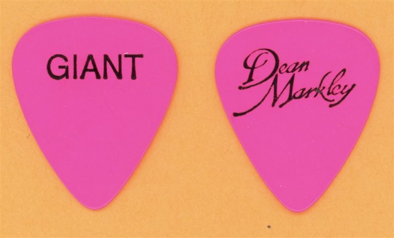 Giant Dan Huff Vintage Guitar Pick - 1989 Last of the Runaways Tour