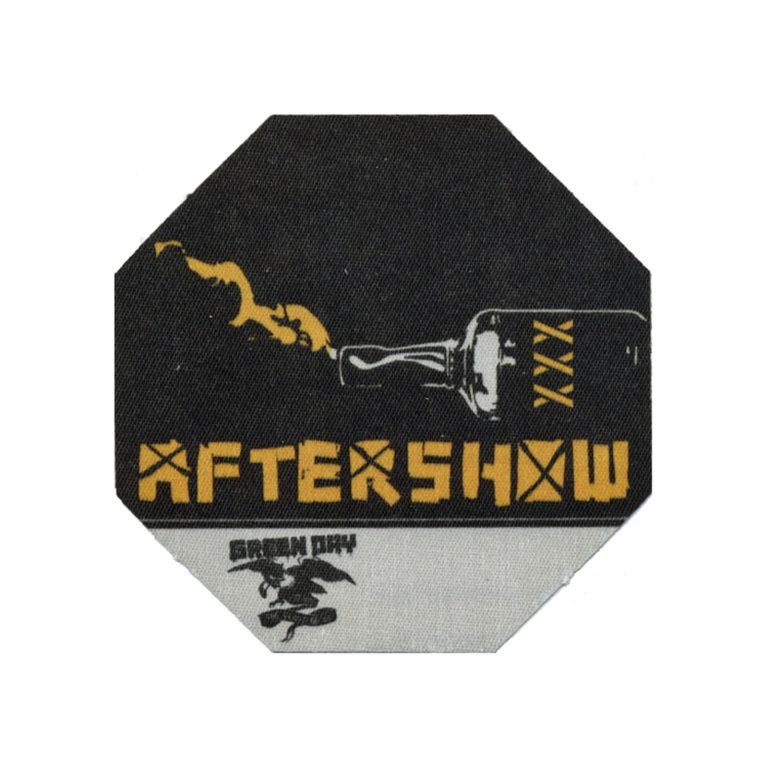 Green Day 2010 21st Century Breakdown Concert Tour Aftershow Backstage Pass