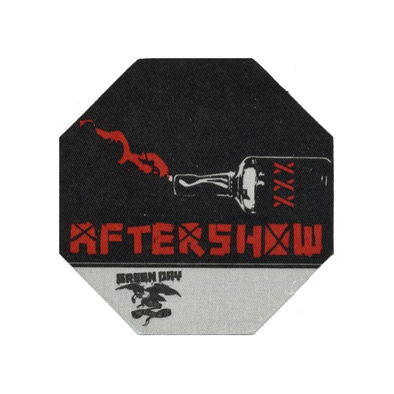 Green Day 2010 21st Century Breakdown Concert Tour After Show Backstage Pass