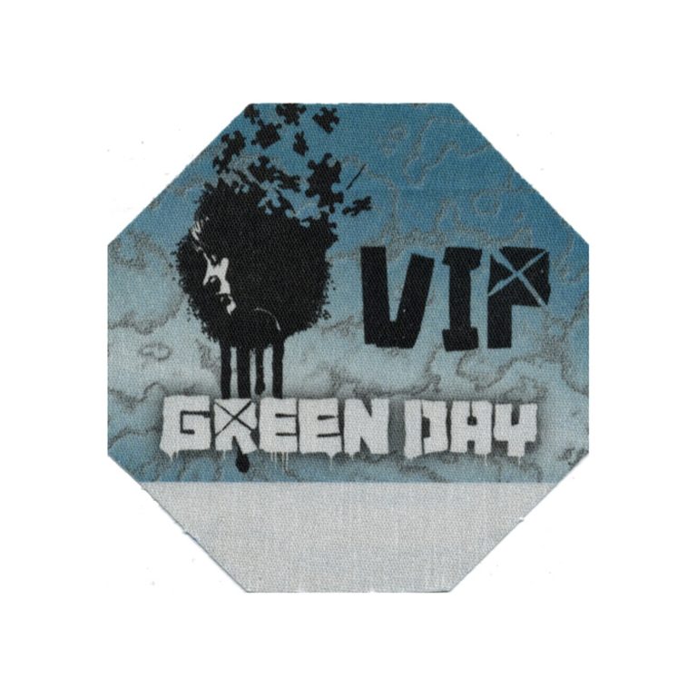 Green Day 2010 21st Century Breakdown Concert Tour VIP Backstage Pass