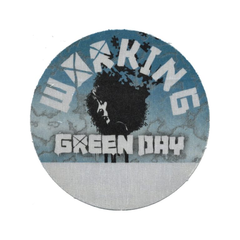 Green Day 2010 21st Century Breakdown Concert Tour Working Backstage Pass