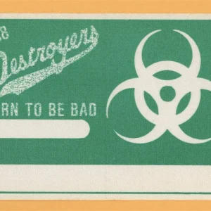 George Thorogood 1988 Born To Be Bad Concert Tour Backstage Pass