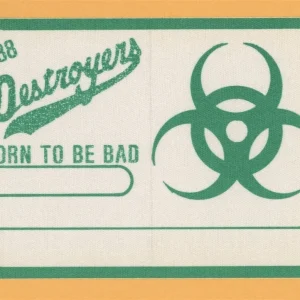 George Thorogood 1988 Born To Be Bad Concert Tour Backstage Pass