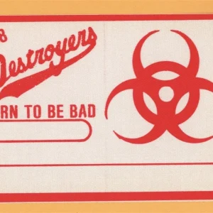 George Thorogood 1988 Born To Be Bad Concert Tour Backstage Pass