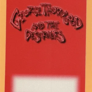 George Thorogood 1994 The Destroyers Concert Tour Backstage Pass