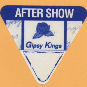 Gipsy Kings 1999 Compas Concert Tour AFTER SHOW Backstage Pass