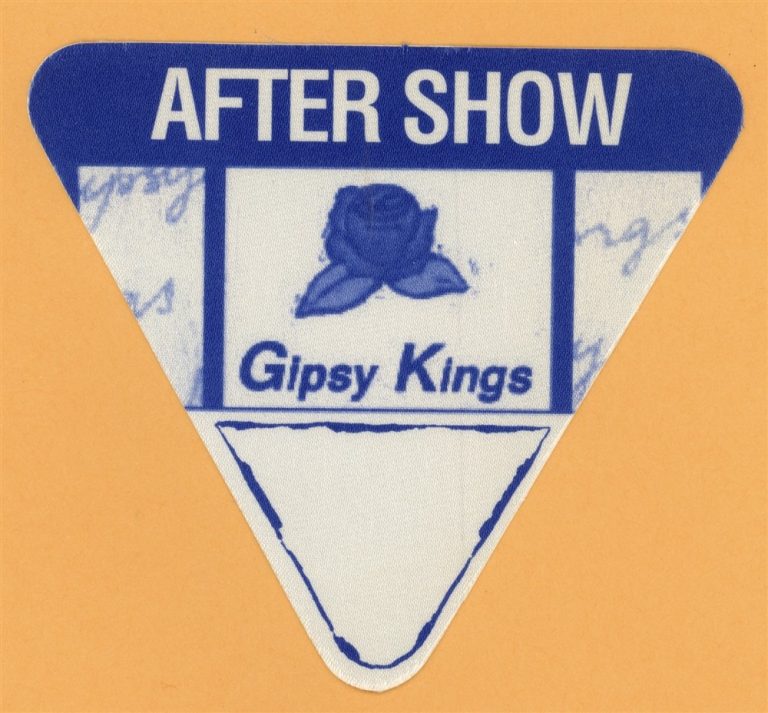 Gipsy Kings 1999 Compas Concert Tour AFTER SHOW Backstage Pass