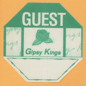 Gipsy Kings 1999 Compas Concert Tour GUEST Backstage Pass