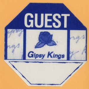 Gipsy Kings 1999 Compas Concert Tour GUEST Backstage Pass