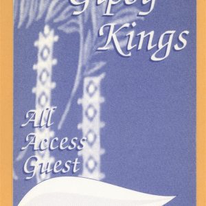 Gipsy Kings 2004 Roots Concert Tour ALL ACCESS Backstage Pass