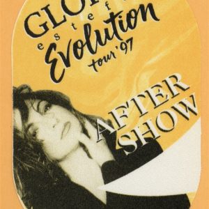 Gloria Estefan 1997 Evolution Concert Tour AFTER SHOW Backstage Pass