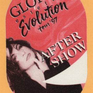 Gloria Estefan 1997 Evolution Concert Tour AFTER SHOW Backstage Pass