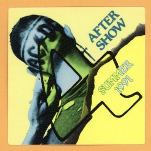 AC/DC 1991 Razor's Edge Concert Tour After Show Backstage Pass