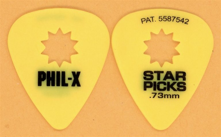 Bon Jovi Phil X Vintage Guitar Pick - 2013 Because We Can Tour