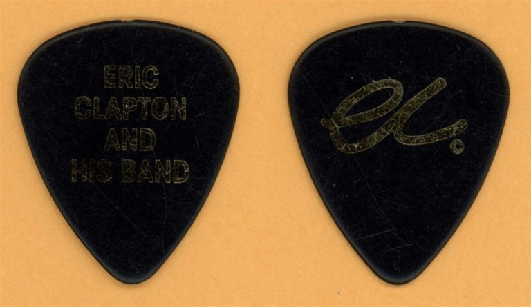 Eric Clapton Vintage Guitar Pick - EC And His Band