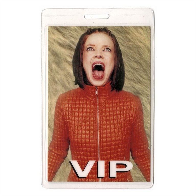 Garbage 1998 Concert Tour Laminated Backstage Pass Version 2.0 Tour