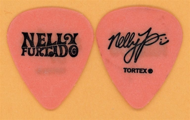 Nelly Furtado Vintage Guitar Pick - 2006 Tour