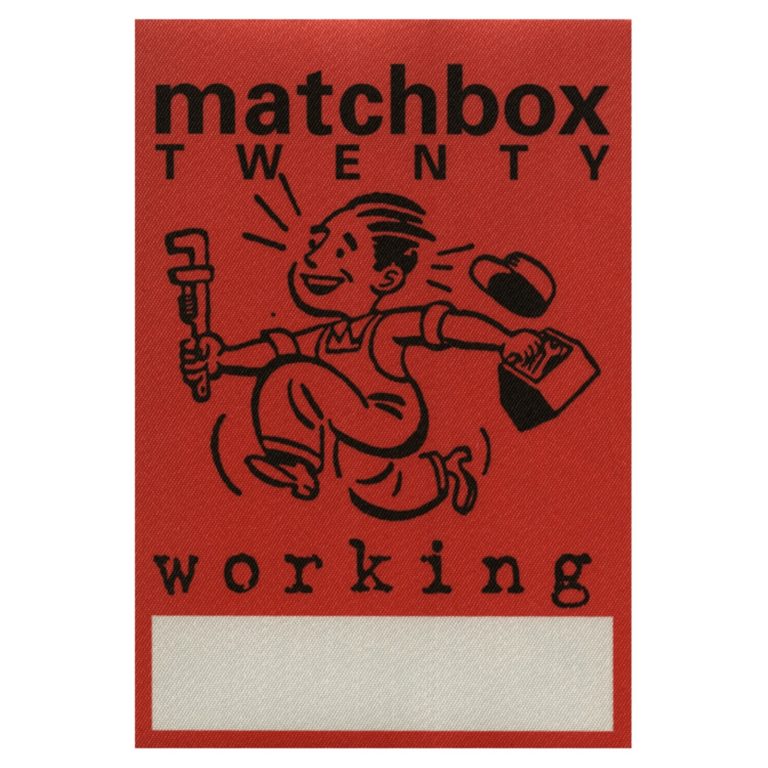 Matchbox 20 2000 Mad Season Concert Tour Backstage Pass