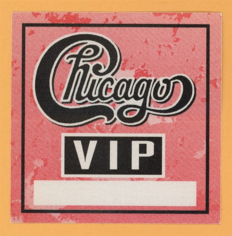 Chicago 1992 The Moody Blues Concert Tour VIP Backstage Pass