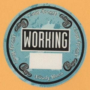 Chicago 1992 The Moody Blues Concert Tour WORKING Backstage Pass