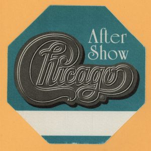 Chicago 1994 Night & Day Concert Tour AFTER SHOW Backstage Pass