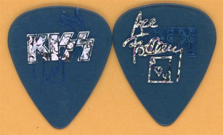 KISS Ace Frehley Bubble Prism Vintage Guitar Pick - 2001 Farewell Tour