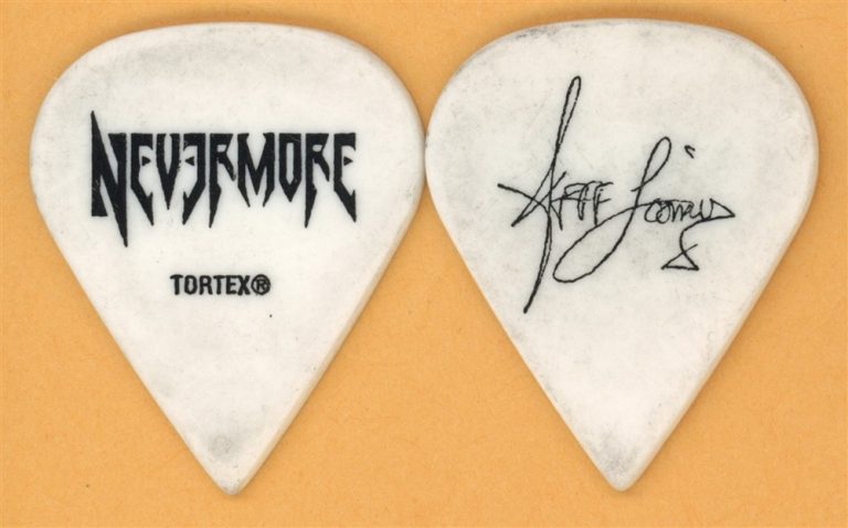 Nevermore Jeff Loomis Vintage Guitar Pick - 2003 Enemies of Reality Tour