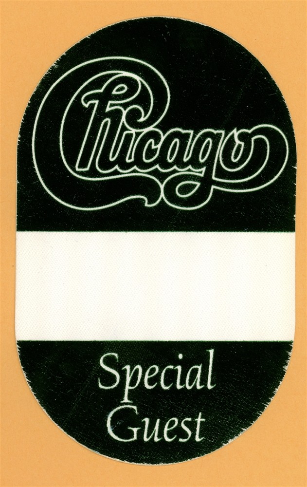 Chicago 1995 Night & Day Concert Tour GUEST Backstage Pass