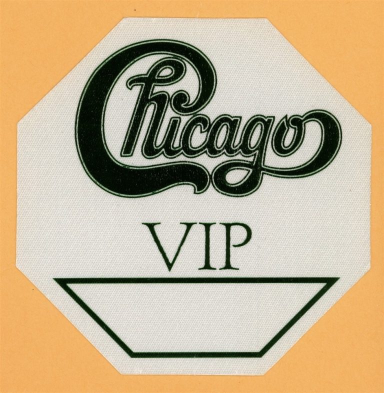 Chicago 1995 Night & Day Concert Tour VIP Backstage Pass