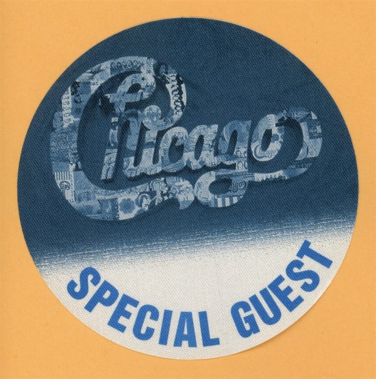 Chicago 1999 Concert Tour GUEST Backstage Pass