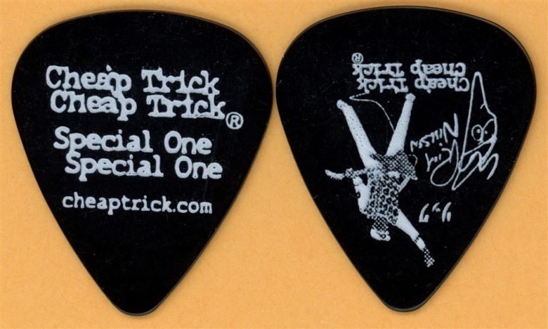 Cheap Trick Rick Nielsen Vintage Guitar Pick - 2004 Special One Tour