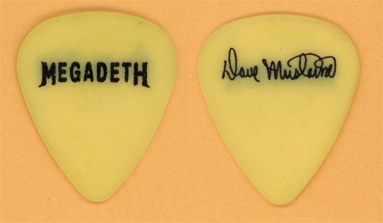 Megadeth Dave Mustaine Vintage - 2001 World Needs A Hero Tour