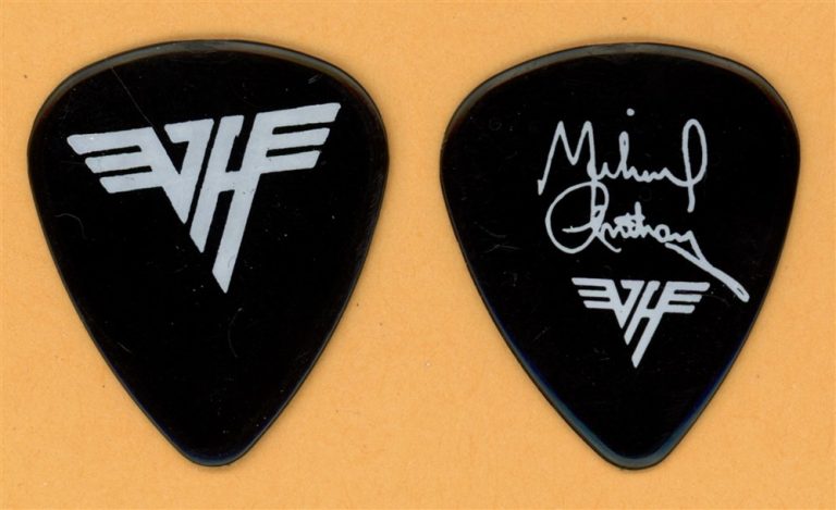Van Halen Michael Anthony Vintage Guitar Pick - 1984 World Tour