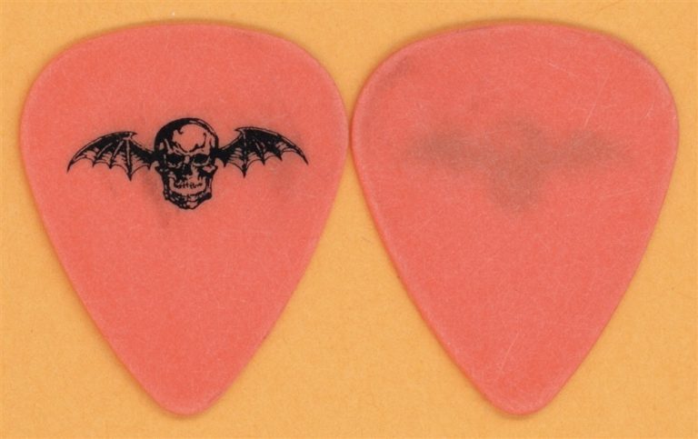 Avenged Sevenfold Johnny Christ Vintage Guitar Pick - 2006 Ozzfest Tour