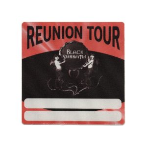 Black Sabbath 1999 Reunion Concert Tour Guest Backstage Pass