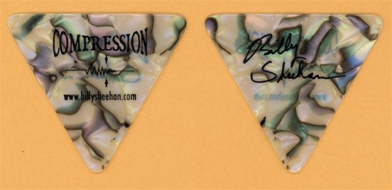 Mr. Big Billy Sheehan Vintage Guitar Pick - 2001 Compression