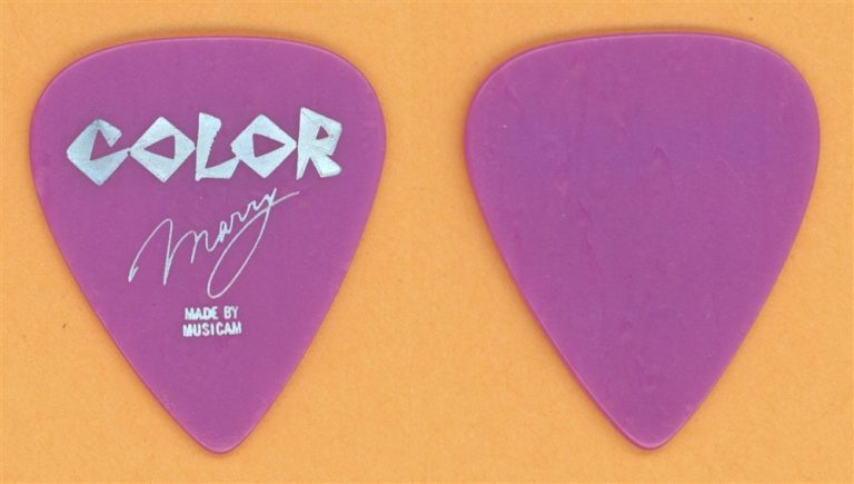 Color Marry Vintage Tour Guitar Pick - Japan Punk Rock