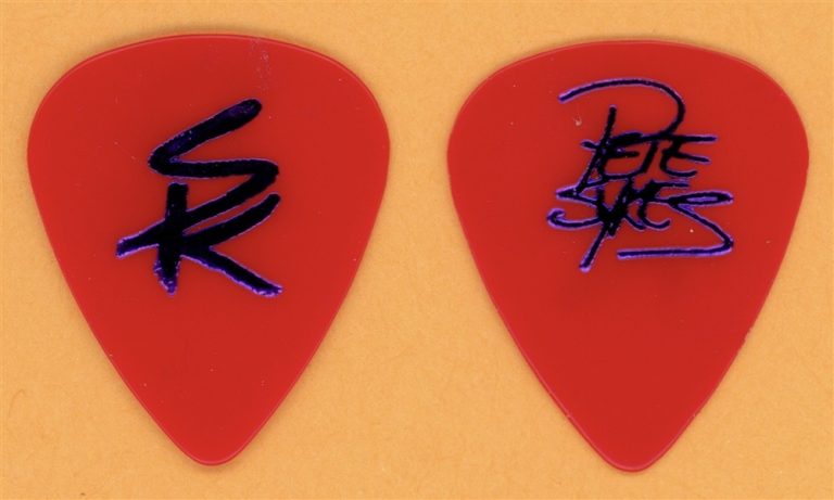 Saigon Kick Peter Sykes Vintage Guitar Pick - 1995 Devil In The Details Tour