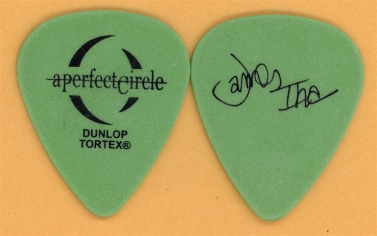 A Perfect Circle James Iha Smashing Pumpkins Guitar Pick - 2004 Emotive Tour