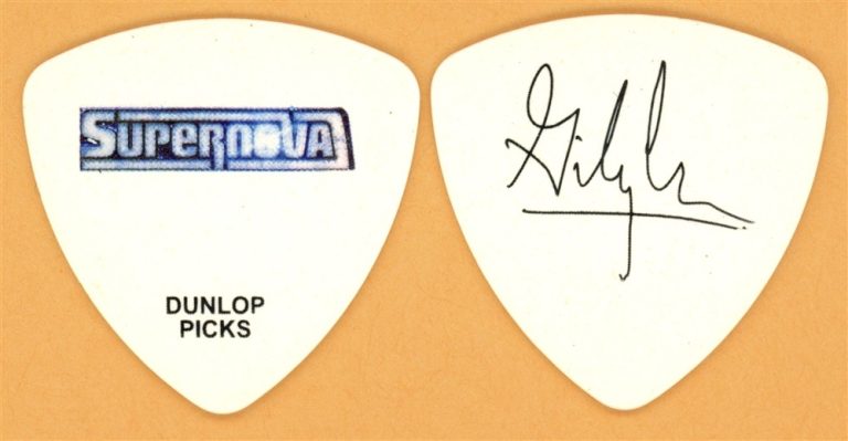 Supernova Gilby Clarke Guns N Roses Vintage Guitar Pick - 2007 Rock Star TV Tour