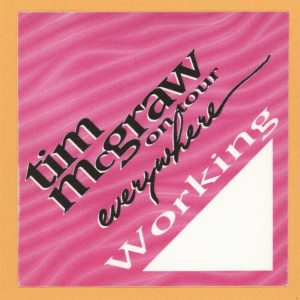 Tim McGraw 1997 Everywhere Concert Tour Working Backstage Pass