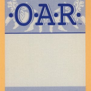 OAR 2002 Of A Revolution Concert Tour WORKING Backstage Pass