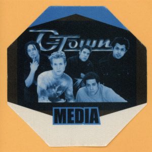 O-Town 2001 Concert Tour MEDIA Backstage Pass