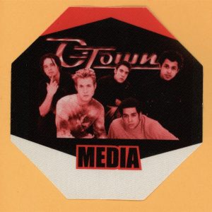 O-Town 2001 Concert Tour MEDIA Backstage Pass