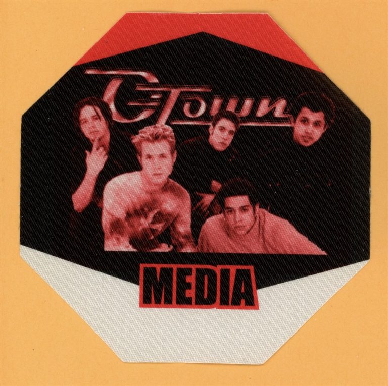 O-Town 2001 Concert Tour MEDIA Backstage Pass