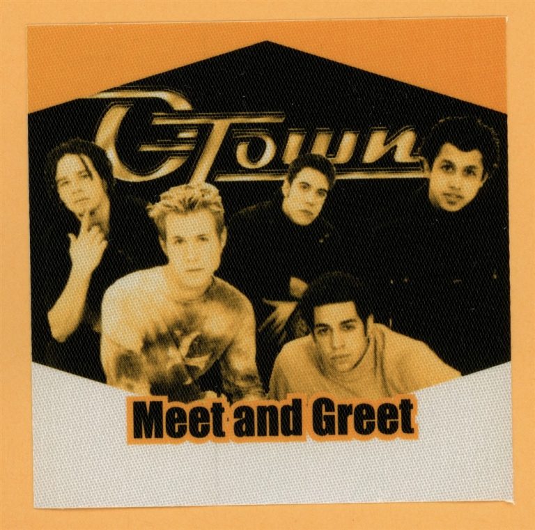 O-Town 2001 Concert Tour MEET & GREET Backstage Pass