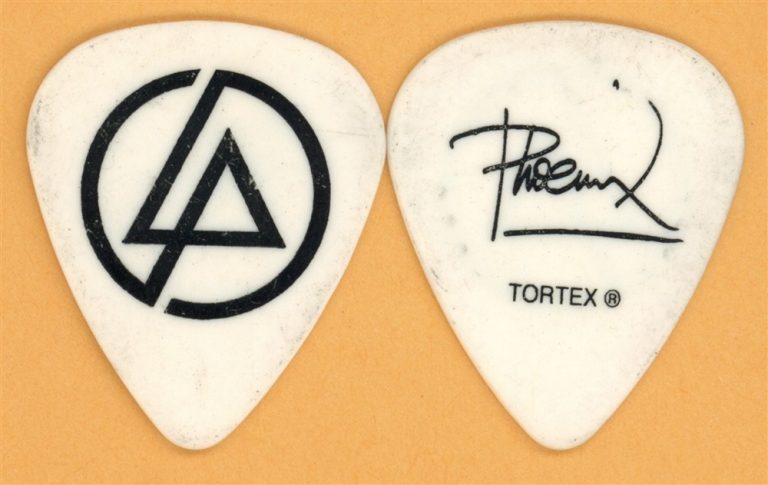 Linkin Park Phoenix Vintage Guitar Pick - 2007 Minutes to Midnight Tour